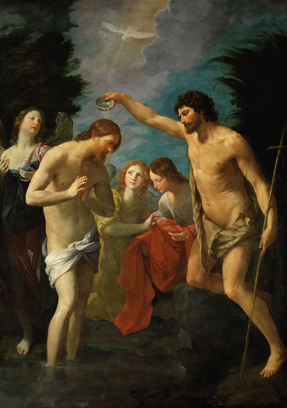 Guido Reni - The Baptism of Christ-Reproduction-Get Custom Art