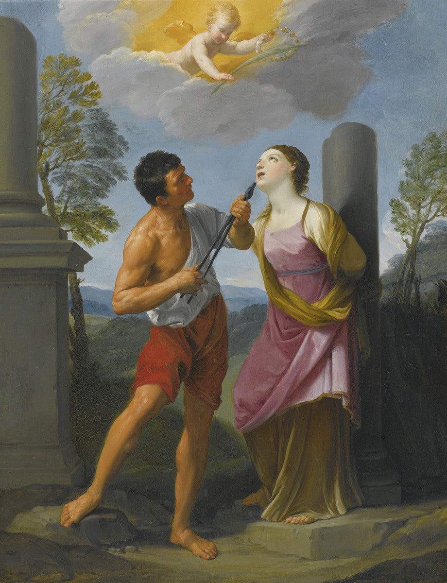 Guido Reni - The Martyrdom of Saint Apollonia-Reproduction-Get Custom Art