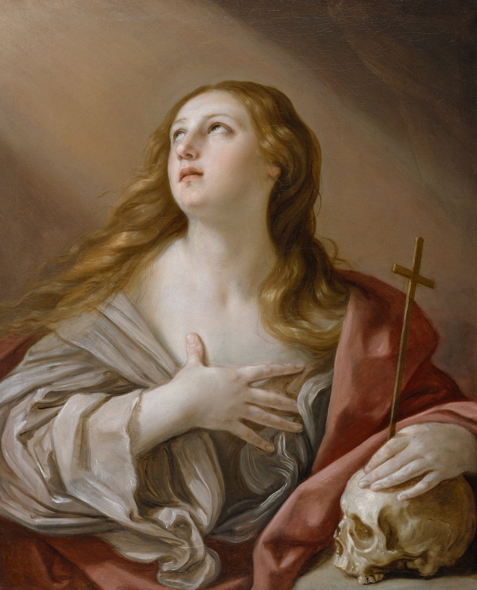 Guido Reni - The Penitent Magdalene-Reproduction-Get Custom Art