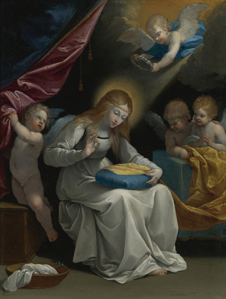Guido Reni - The Virgin Sewing-Reproduction-Get Custom Art