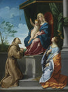 Guido Reni - The Virgin and Child Enthroned with Saints Francis and Catherine