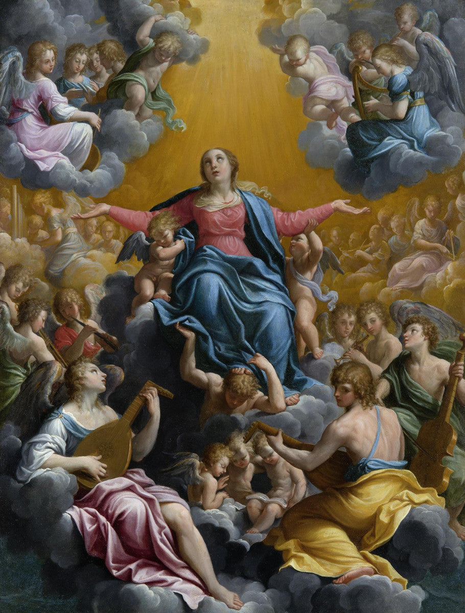Guido Reni - The assumption of the Virgin Mary-Reproduction-Get Custom Art