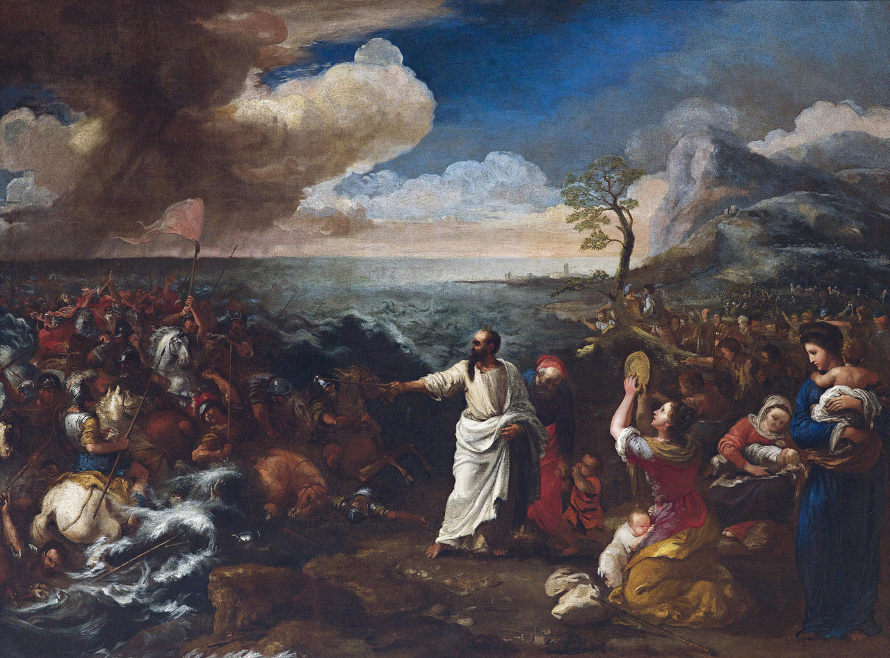 Guillaume Courtois - Crossing the Red Sea-Reproduction-Get Custom Art