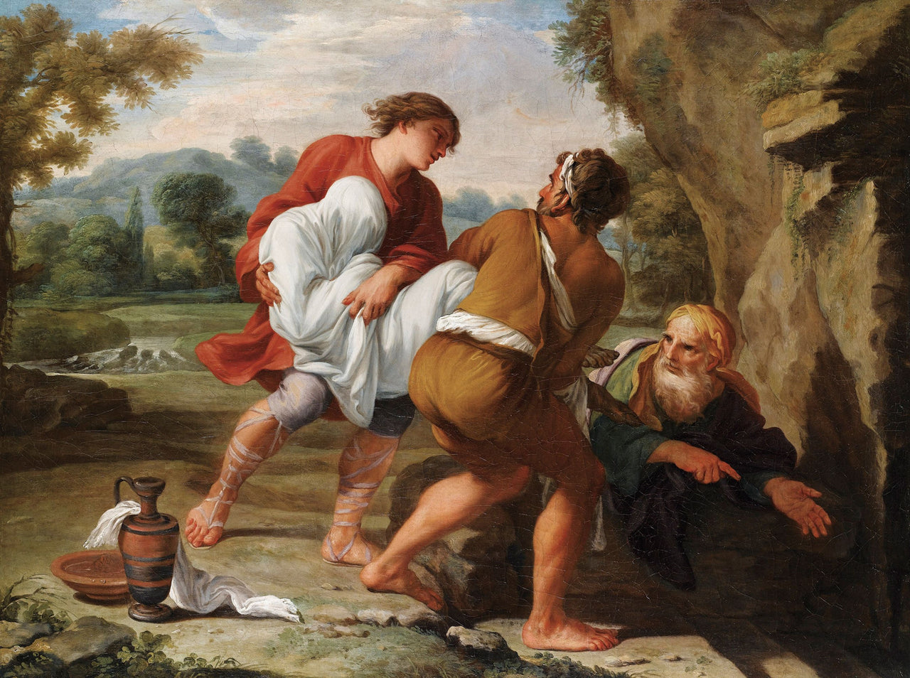 Guillaume Courtois - The Entombment-Reproduction-Get Custom Art