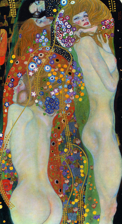 Gustav Klimt - Water Snakes II