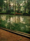 Gustave Caillebotte - L'Yerres, pluie