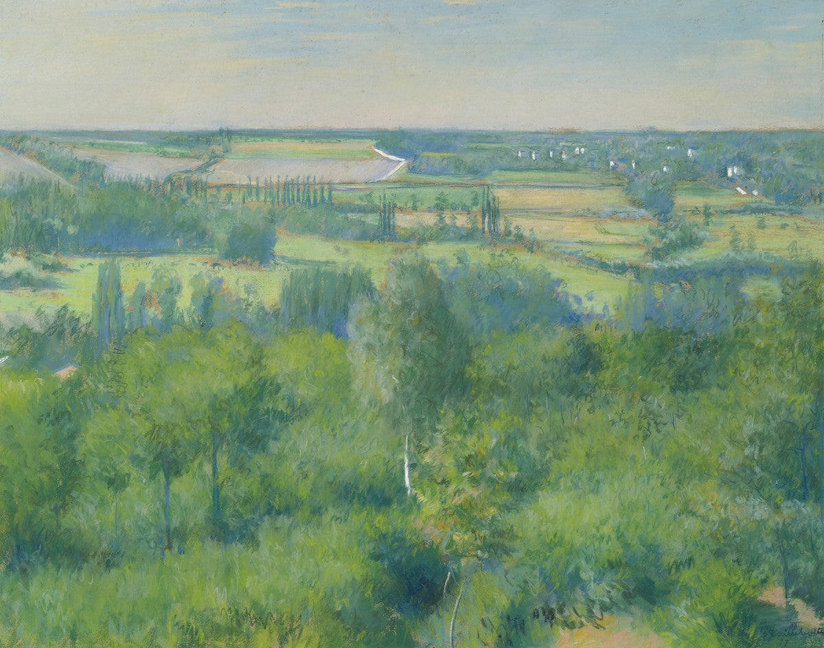 Gustave Caillebotte - La Vallée De L'yerres-Reproduction-Get Custom Art
