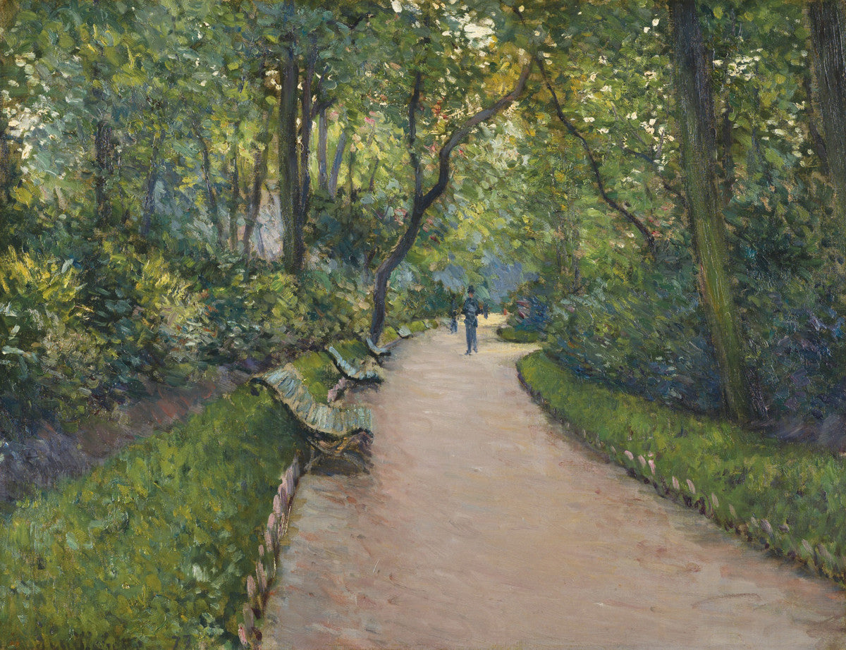Gustave Caillebotte - Le Parc Monceau-Reproduction-Get Custom Art