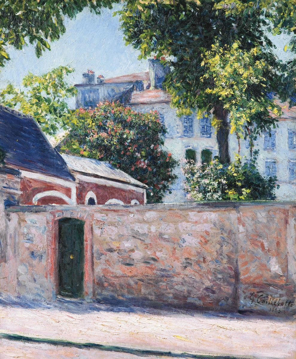 Gustave Caillebotte - Maisons À Argenteuil-Reproduction-Get Custom Art