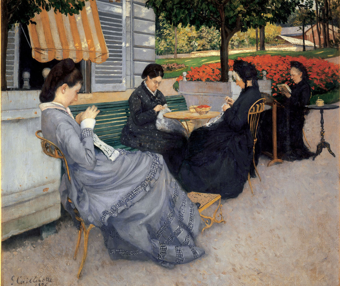 Gustave Caillebotte - Portraits à la campagne-Reproduction-Get Custom Art