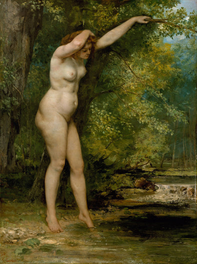 Gustave Courbet - The Young Bather