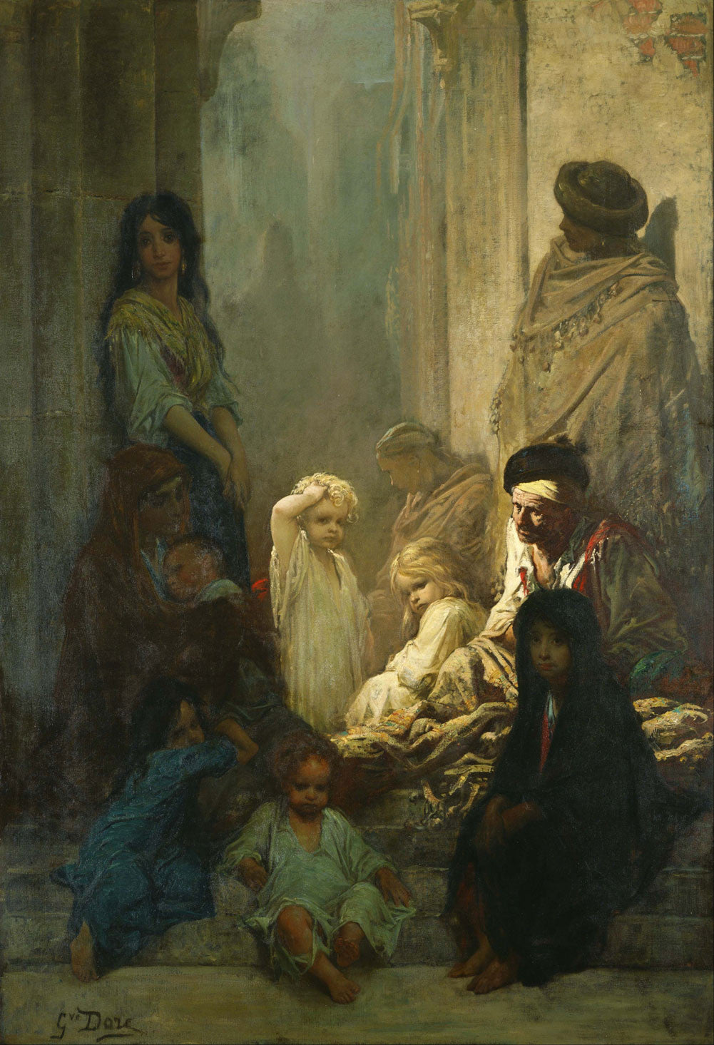 Gustave Dore - La Siesta, Memory of Spain-Reproduction-Get Custom Art