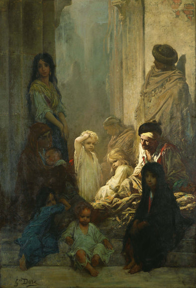 Gustave Dore - La Siesta, Memory of Spain