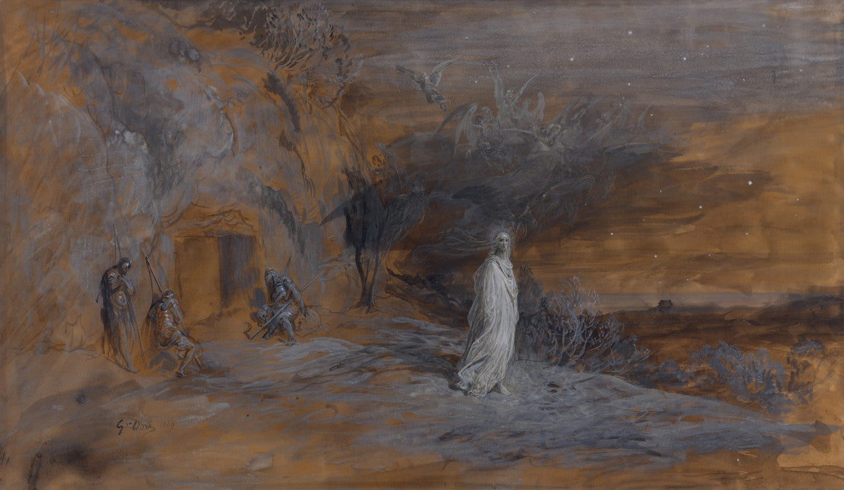 Gustave Doré - Le Christ sortant du Tombeau-Reproduction-Get Custom Art