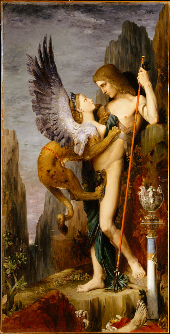 Gustave Moreau - Oedipe et le Spinx