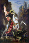 Gustave Moreau - San Jorge y el dragón