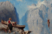 Hans Dahl - Norwegian Fjord Landscape