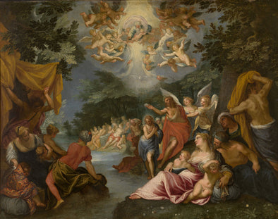 Hendrik de Clerck - Baptism of Christ