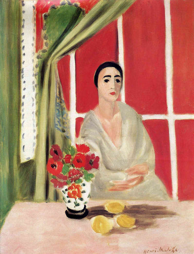 Henri Matisse - Figure at the Rideau Releve