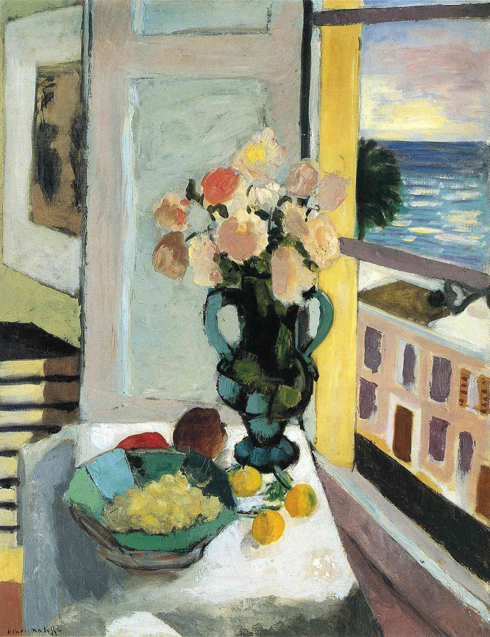 Henri Matisse - Flowers in front of a Window-Reproduction-Get Custom Art