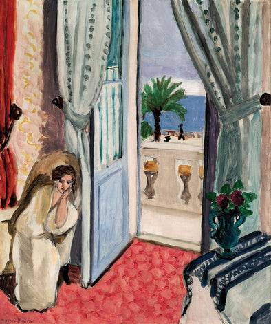 Henri Matisse - Interior at Nice Room at the Hotel Mediterranee