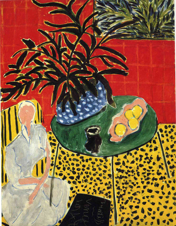 Henri Matisse - Interior with Black Fern