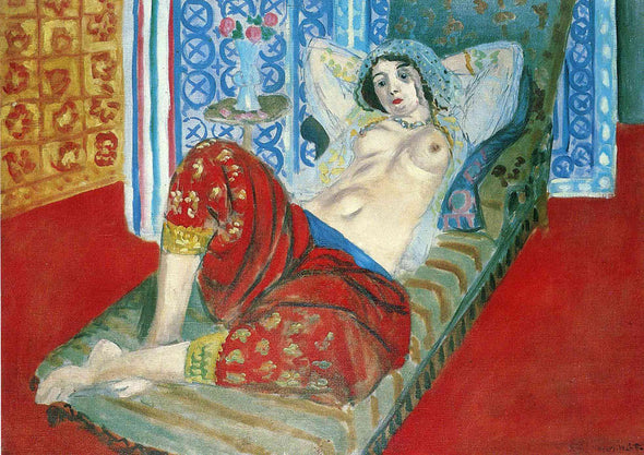 Henri Matisse - Odalisque in Red Culottes 