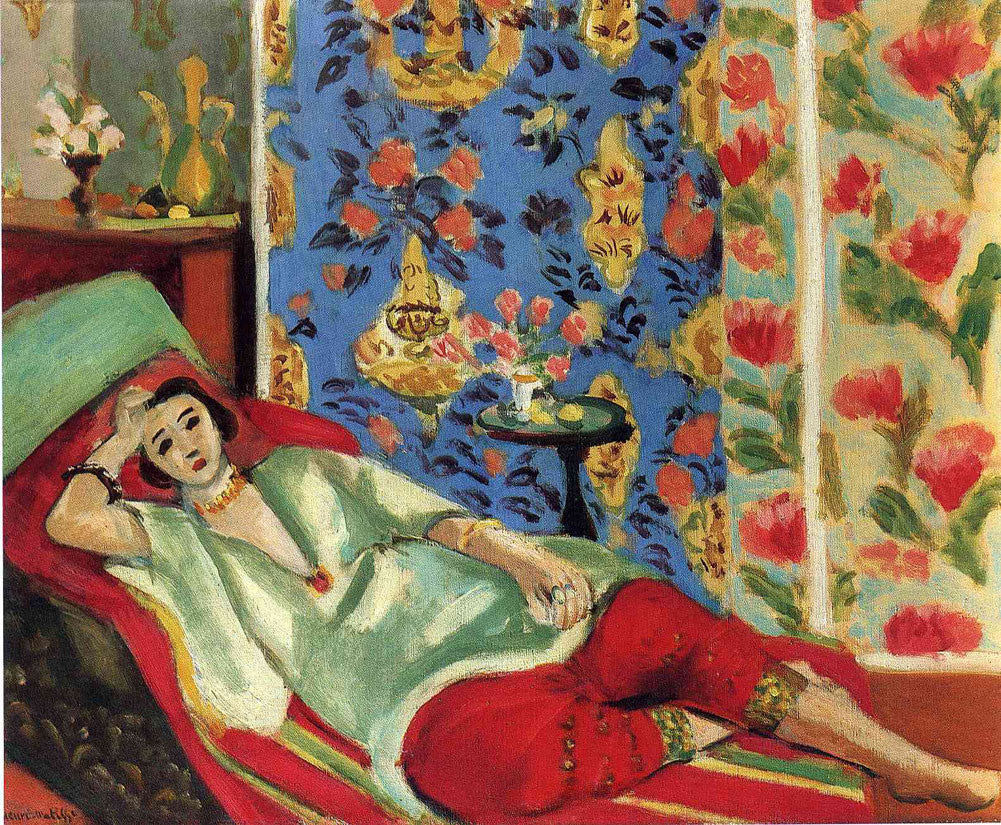 Henri Matisse - Odalisque in Red Trousers