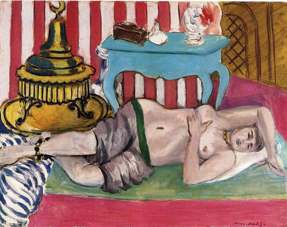 Henri Matisse - Odalisque with Green Scarf