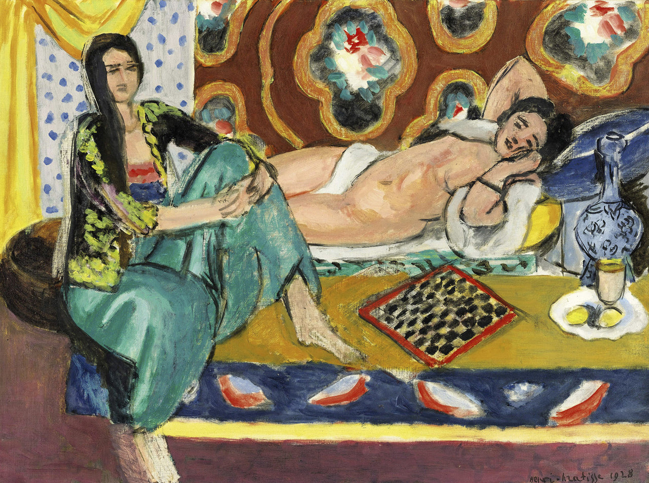 Henri Matisse - Odalisques jouant aux dames