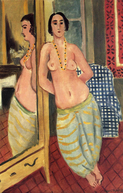 Henri Matisse - Standing Odalisque Reflected in a Mirror