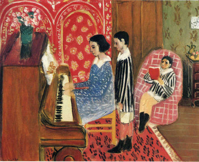 Henri Matisse - The Piano Lesson