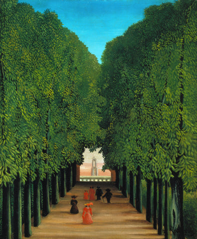 Henri Rousseau - The Avenue in the Park at Saint Cloud