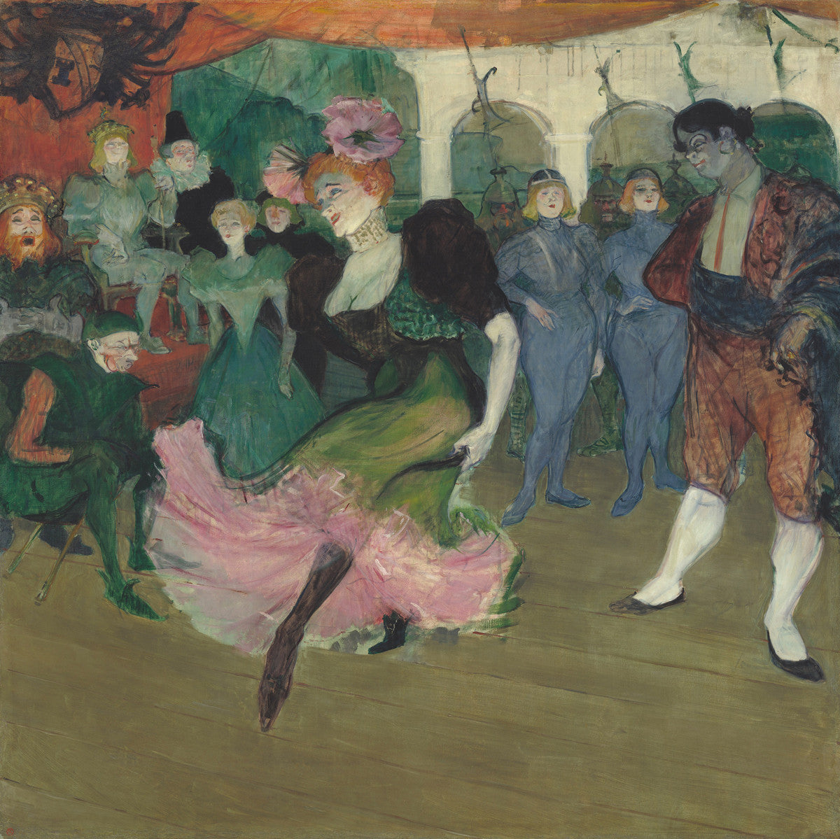 Henri de Toulouse Lautrec - Marcelle Lender Dancing the Bolero in (Chilpéric)