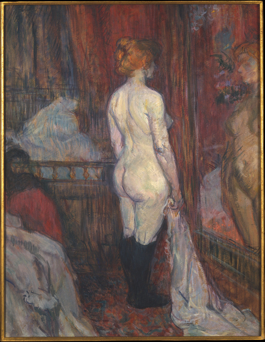 Henri de Toulouse Lautrec - Woman Before a Mirror-Reproduction-Get Custom Art