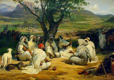 Horace Vernet - Arab Chieftains in Council (The Negotiator)