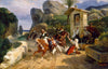 Horace Vernet - Italian Brigands Surprised by Papal Troops