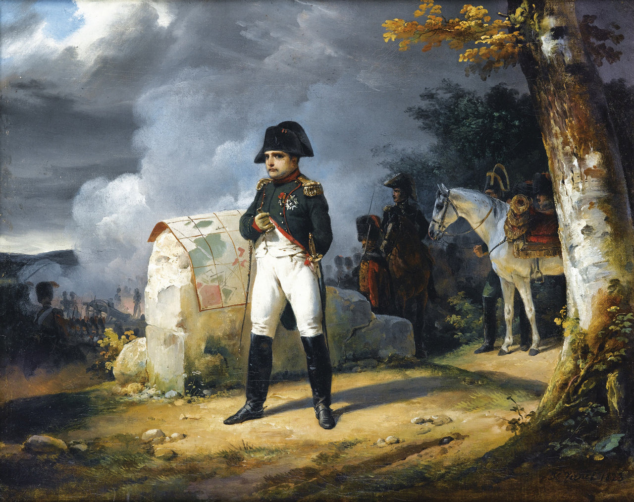 Horace Vernet - Napoleon in Charleroi