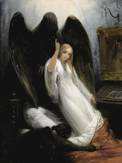 Horace Vernet - The Death Angel or Death and the Maiden