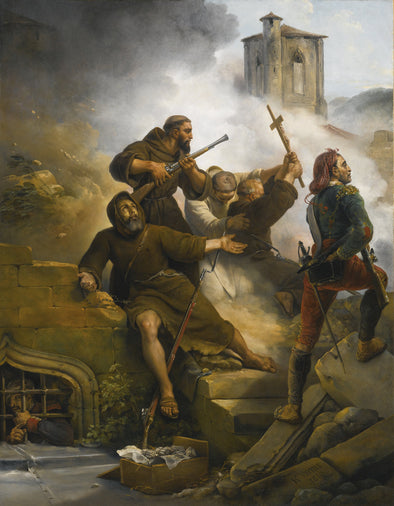 Horace Vernet - The Siege of Saragossa