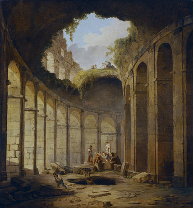 Hubert Robert - Colosseum, Rome