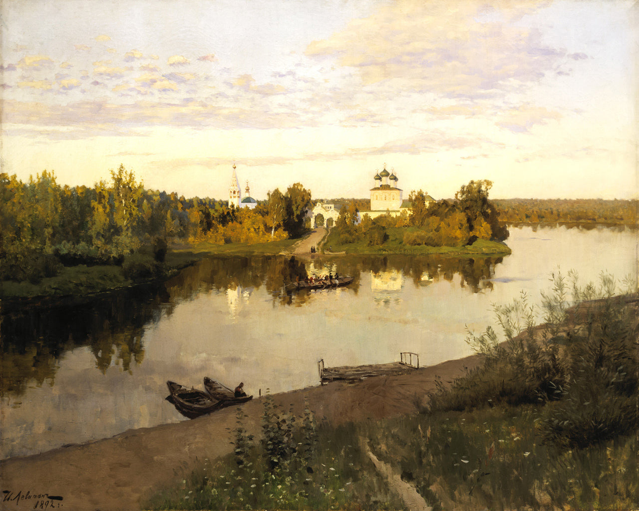 Isaac Levitan - Vesper Chimes