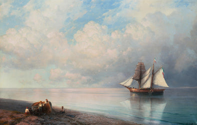 Ivan Konstantinovich Aivazovsky - Calm Early Evening Sea