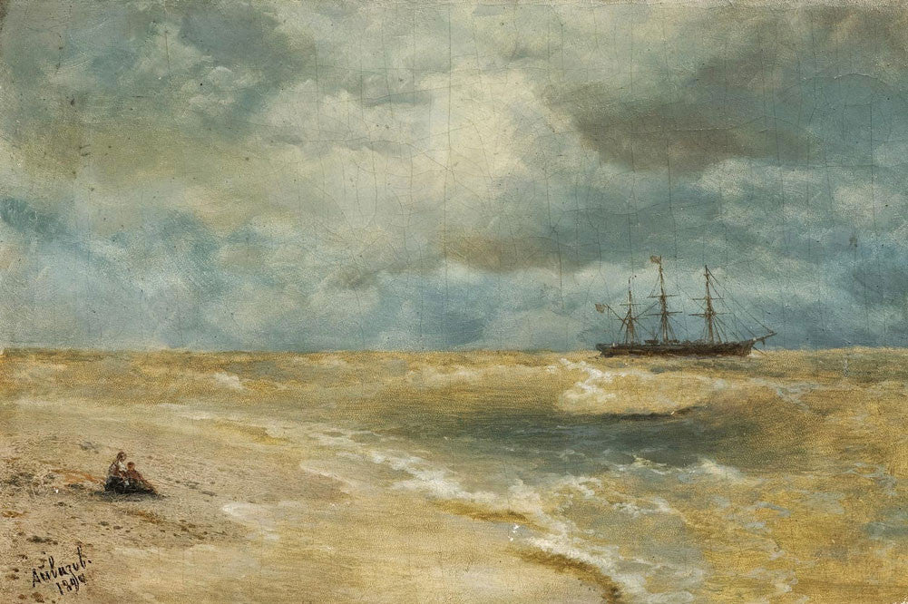 Ivan Konstantinovich Aivazovsky - Seascape with Boat