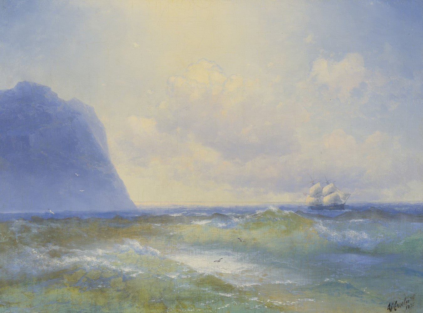 Ivan Konstantinovich Aivazovsky - Ship at Sea