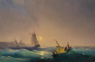 Ivan Konstantinovich Aivazovsky - Shipping off the Dutch Coast
