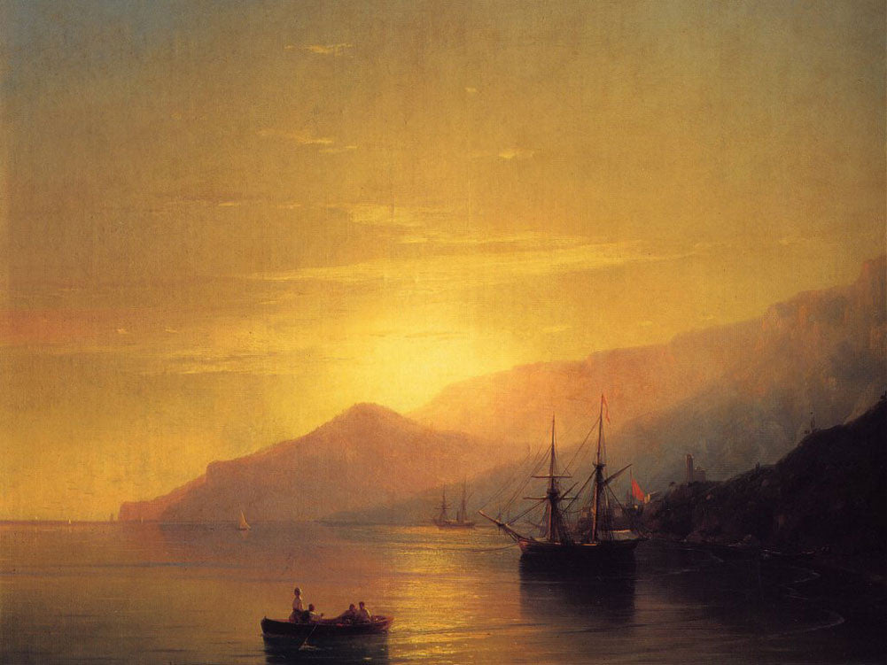 Ivan Konstantinovich Aivazovsky - Ships at Anchor