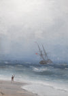 Ivan Konstantinovich Aivazovsky - Stormy Coast