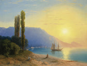 Ivan Konstantinovich Aivazovsky - Sunset Over Yalta