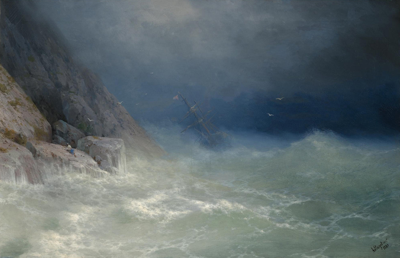 Ivan Konstantinovich Aivazovsky - The Survivor